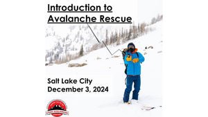 Introduction to Avalanche Rescue | Salt Lake City | December 3, 2024