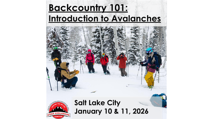 WOMEN'S Backcountry 101: Introduction to Avalanches | SLC | January 10 & 11, 2026
