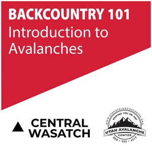 Backcountry 101: Introduction to Avalanches | Central Wasatch | December 1 & 2, 2023