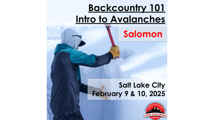 Backcountry 101: Introduction to Avalanches | Salt Lake City | February 9 & 10, 2025 - Private, Salomon